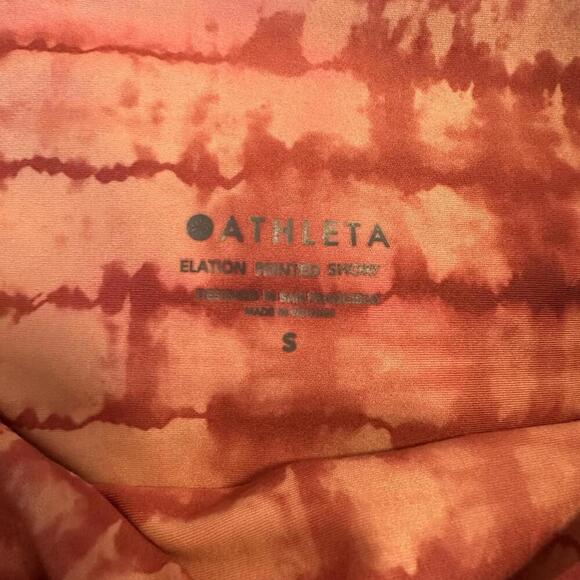 ATHLETA Elation Printed Short‎ Leggings Size Small - Picture 7 of 7